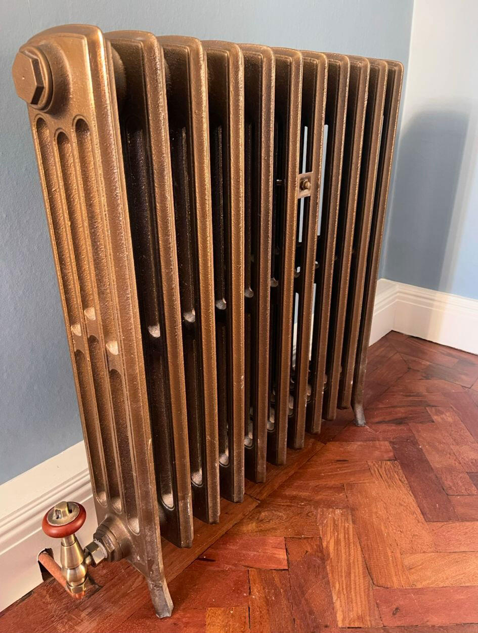 Fitting+Column+Radiators+in+Oxton