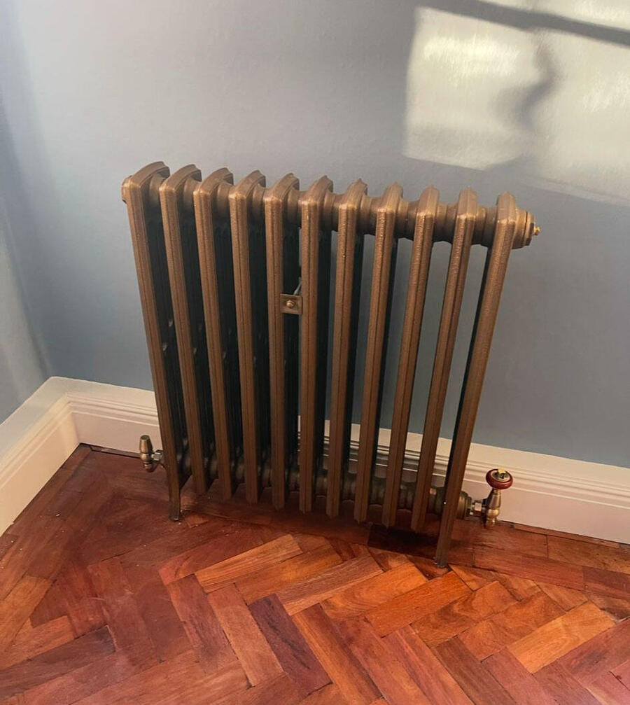 Fitting Column Radiators in Oxton