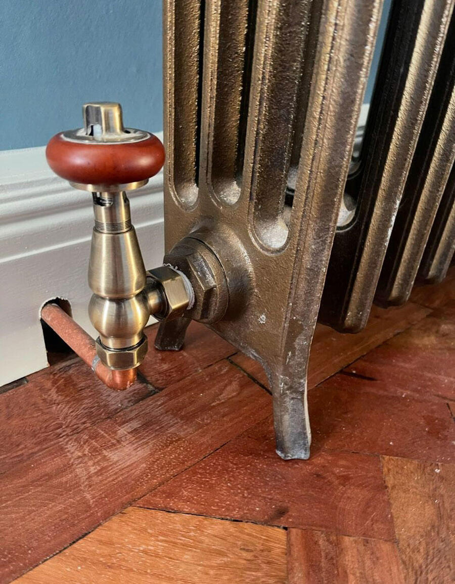 Fitting Column Radiators in Oxton