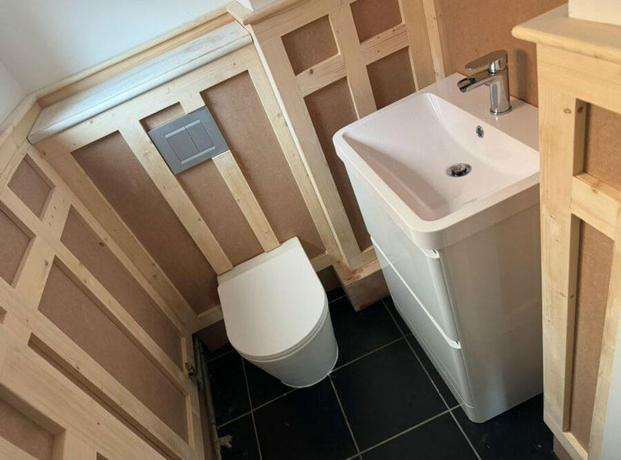 Downstairs Toilet Refurbishment in Arnold