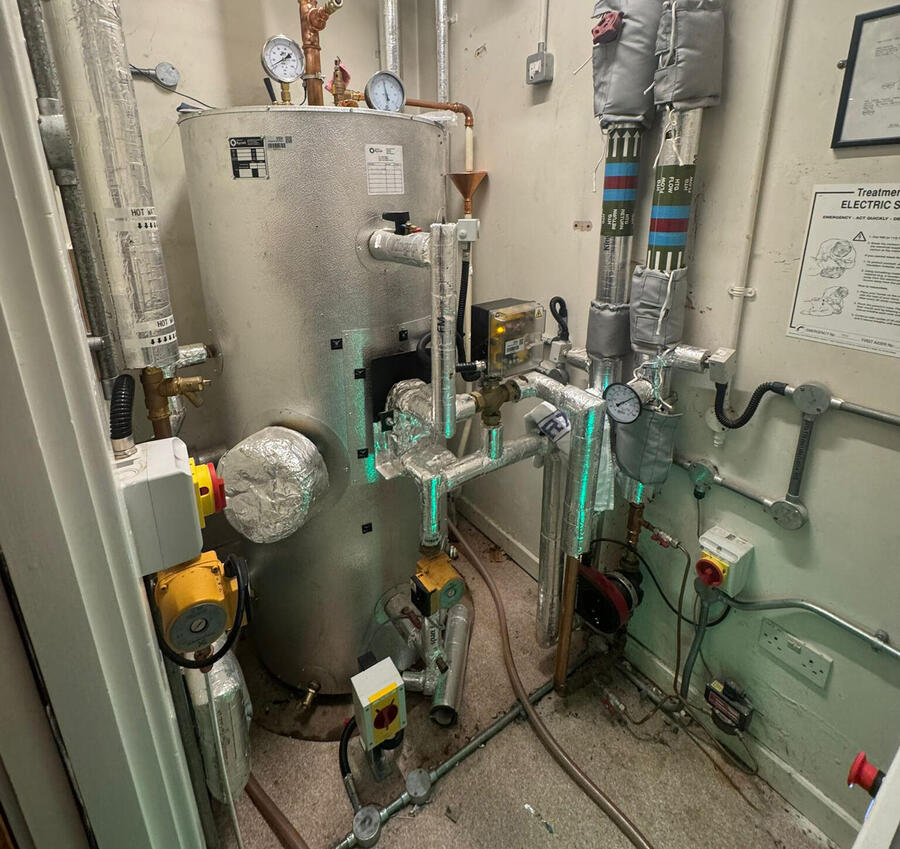 Plumbing on a Night Shift